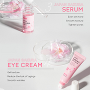 Japan Sakura Skincare Gift Set Lanoi Beauty