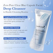 Zero Pore Cleanse & Swipe Duo: Zero Pore Pad Mild + Zero Capsule Foam Cleanser | Exfoliating and Clarifying Pore Care Set for Refined Skin Texture and Excess Sebum Control
