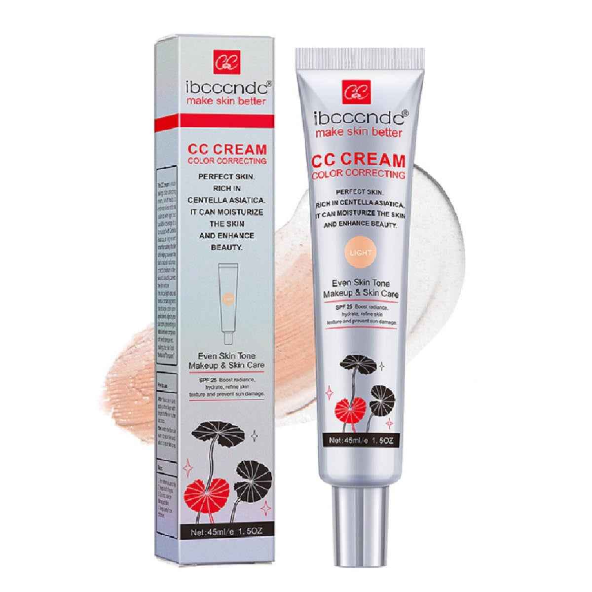Centella Color-Correcting CC Cream SPF 25 – Light, 45 mL