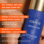 UNGHOSTED™ Sheer Tinted 100% Mineral SPF 42 with Squalane Lion Pose