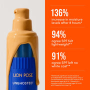 UNGHOSTED™ Sheer Tinted 100% Mineral SPF 42 with Squalane Lion Pose