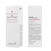 Facial Cleanser Red Foam Cleanser, 4.05 Oz | Daily Gentle Cleansing Foam for Sensitive & Troubled Skin - Deep Cleansing & Excess Sebum Control, Korean Skincare