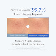 Zero Pore Cleanse & Swipe Duo: Zero Pore Pad Mild + Zero Capsule Foam Cleanser | Exfoliating and Clarifying Pore Care Set for Refined Skin Texture and Excess Sebum Control