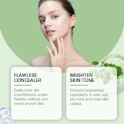 Centella Asiatica CC Cream Repair Redness Damage Smoothing Moisturizing Brighten Sunscreen Concealer Skincare Makeup Foundation