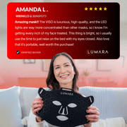 VISO - FDA Certified Red Light Therapy Mask Lumara