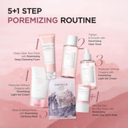 Centella Poremizing Fresh Ampoule 1.69 Fl.Oz, 50Ml, Korean Pink Serum for Enlarged Pores Minimizing with Madagascar Centella and Himalayan Pink Salt, Hydrating Facial Serum, Korean Skin Care