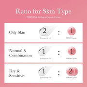 Medicube Salmon DNA Pink Collagen Capsule Cream Face Moisturizer Lightweight Moisturizing Cream Korean Skin Care