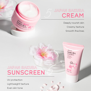 Japan Sakura Skincare Gift Set Lanoi Beauty