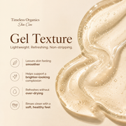 Anti-Aging Facial Cleanser Timeless Organics Skin Care