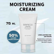 SKIN1004 Centella Hyalu-Cica Skincare Set – Face Moisture Cream 75ml + Sunscreen SPF50+ PA++++ 50ml, Deep Hydration & Sun Care Lanoi Beauty