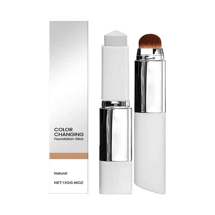 2-in-1 Color-Changing Foundation Stick — Lightweight & Brightening Lanoi Beauty