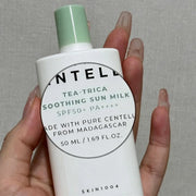 SKIN1004 Tea-Trica Soothing Sun Milk SPF50+ PA++++ Lanoi Beauty