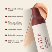 The Overachiever 2-in-1 Tinted Moisturizer X Foundation Puzzle® Makeup