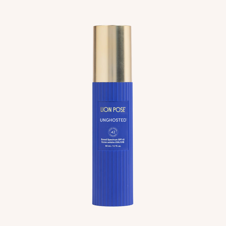 UNGHOSTED™ Sheer Tinted 100% Mineral SPF 42 with Squalane Lion Pose