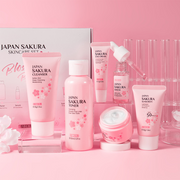 Japan Sakura Skincare Gift Set Lanoi Beauty