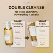Madagascar Centella Light Cleansing Oil 6.76 Fl.Oz, 200Ml | Gentle Oil Cleanser for Face, Korean Facial Cleanser, Double Cleansing