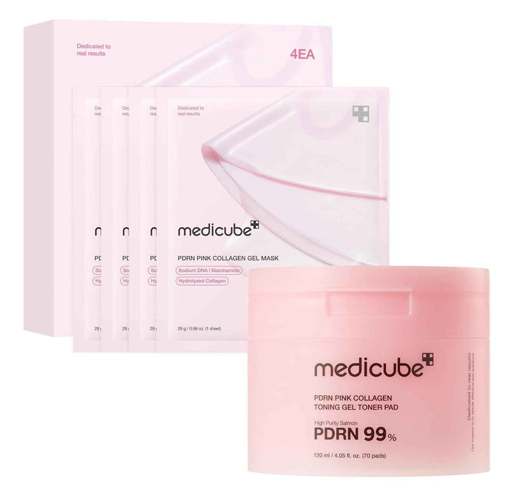 Medicube Pink PDRN Day & Night Gel Duo
