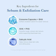 Zero Pore Cleanse & Swipe Duo: Zero Pore Pad Mild + Zero Capsule Foam Cleanser | Exfoliating and Clarifying Pore Care Set for Refined Skin Texture and Excess Sebum Control